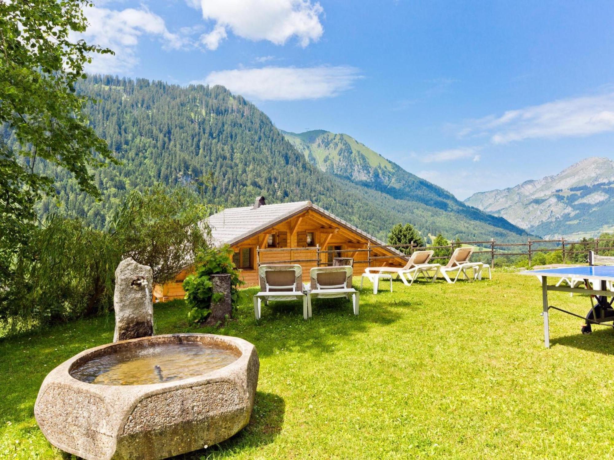 Hotel Le Roitelet Châtel Exterior foto