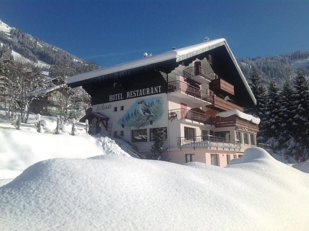Hotel Le Roitelet Châtel Exterior foto