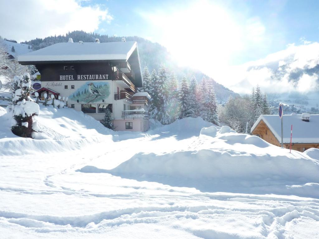 Hotel Le Roitelet Châtel Exterior foto