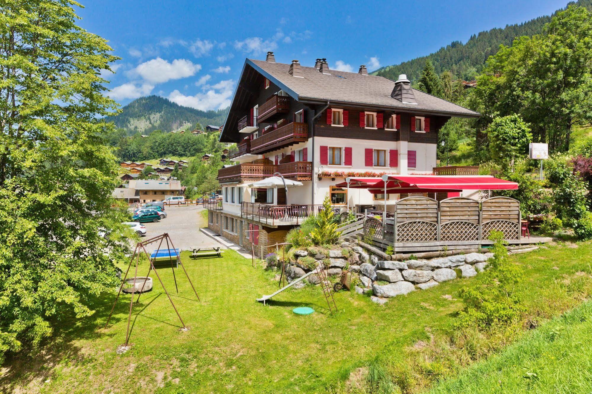 Hotel Le Roitelet Châtel Exterior foto