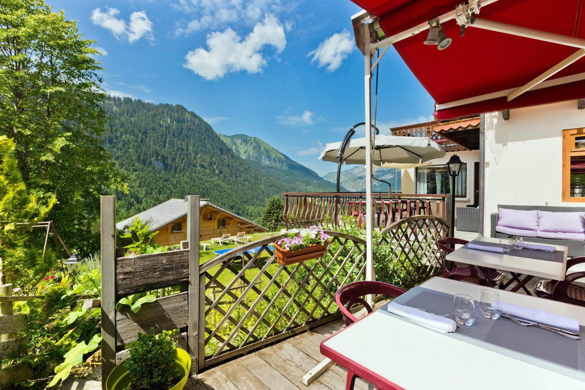 Hotel Le Roitelet Châtel Exterior foto