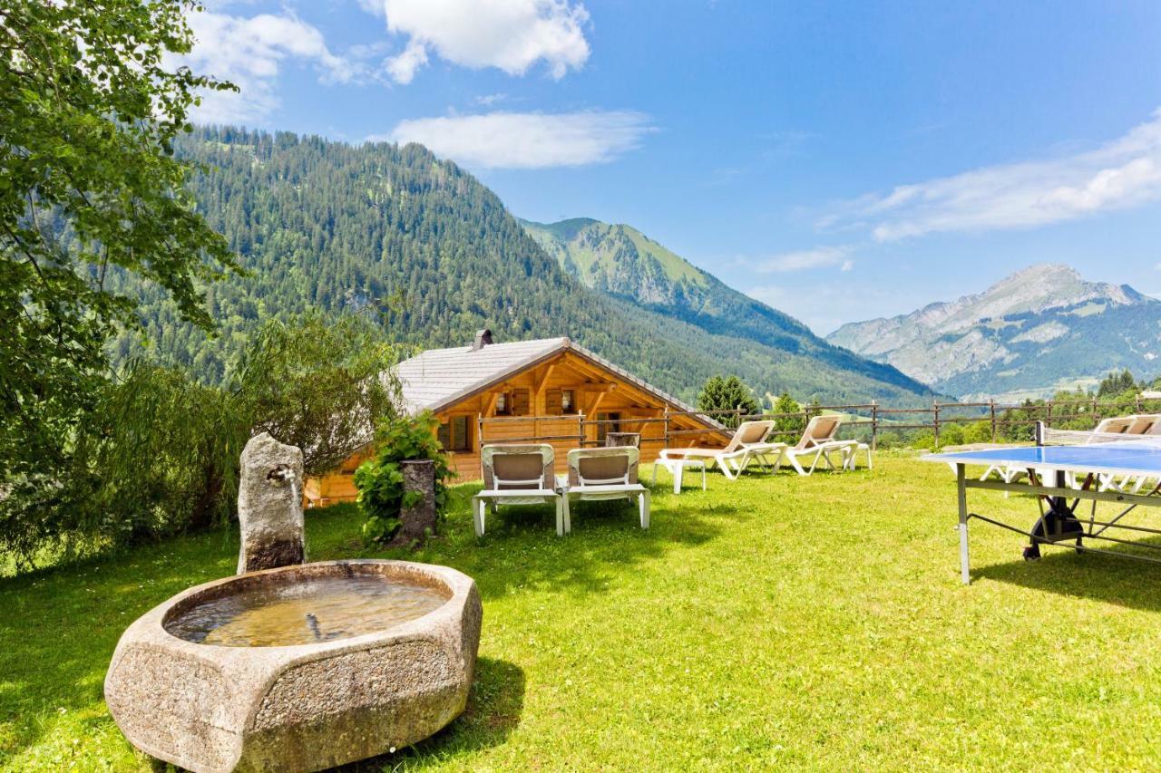 Hotel Le Roitelet Châtel Exterior foto
